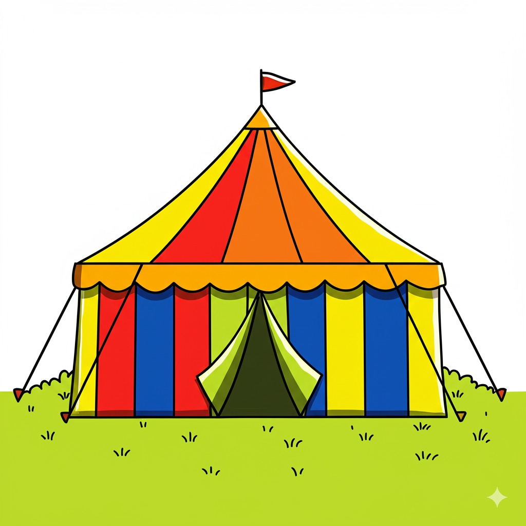 CIRCUS COLORING BOOK 10 50PM