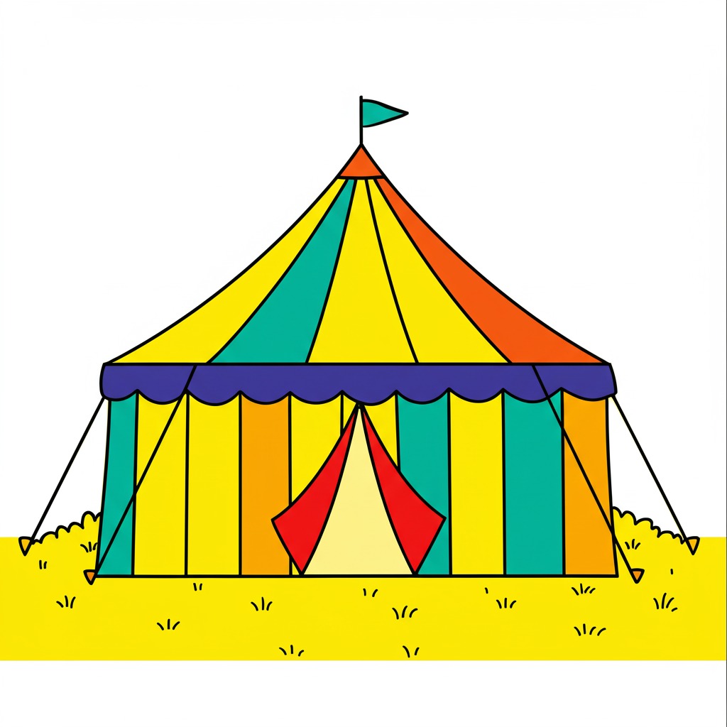 CIRCUS COLORING BOOK 10 55PM