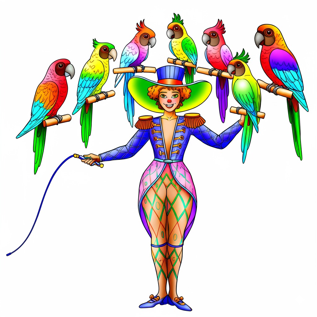 CIRCUS COLORING BOOK 12 05AM