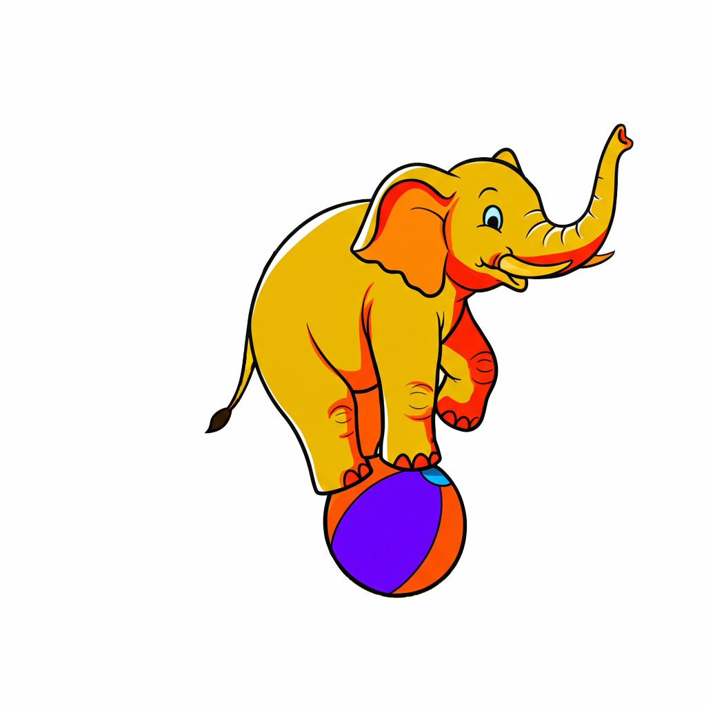 CIRCUS COLORING BOOK 12 30AM