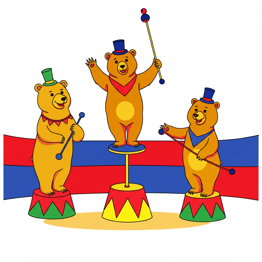 CIRCUS COLORING BOOK 12 32AM