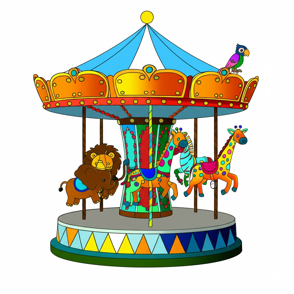 CIRCUS COLORING BOOK 12 42AM