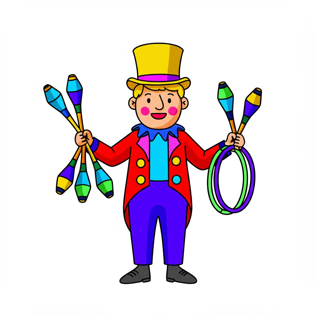 CIRCUS COLORING BOOK 12 48AM