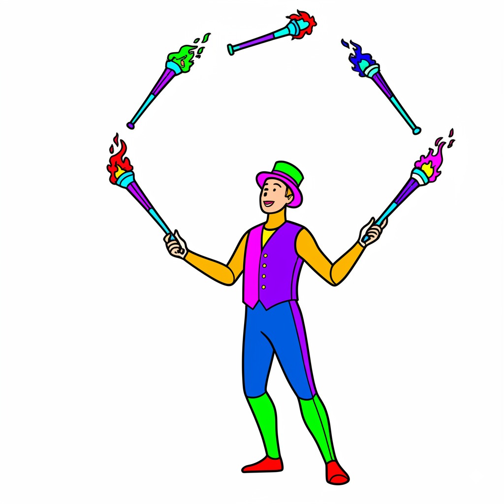 CIRCUS COLORING BOOK 12 56AM