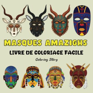 Livre de Coloriage de Masques Amazighs – Inspiration pour le Coloriage !