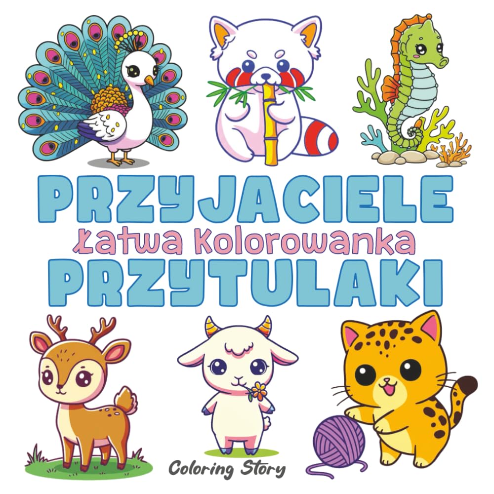 Przyjaciele Przytulaki Kolorowanka – Inspiracja do Kolorowania! PL