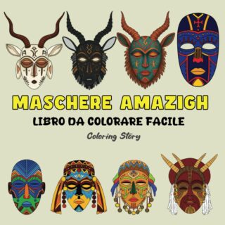 Libro da Colorare di Maschere Amazigh – Ispirazione per Colorare!