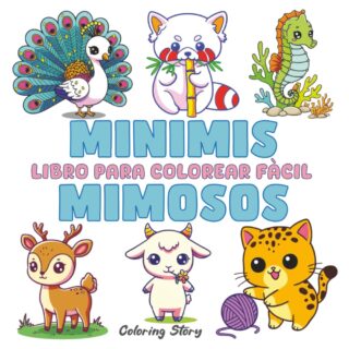 Minimis Mimosos Libro para Colorear – ¡Inspiración para Colorear! ES