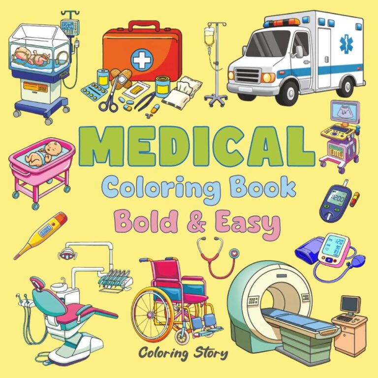 Medical Coloring Book – Coloring Inspiration! EN