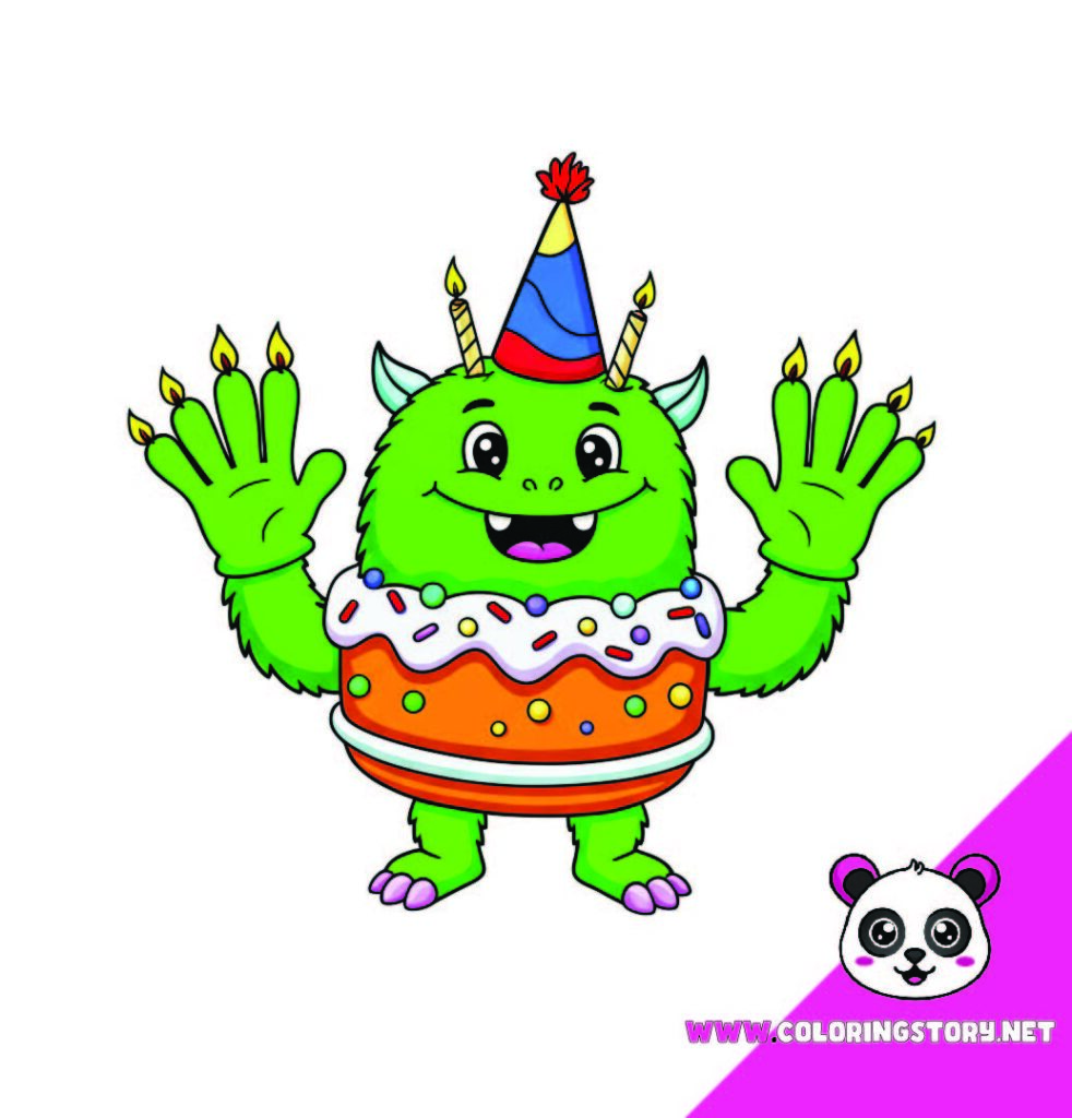 Cute Monsters Coloring Book015000