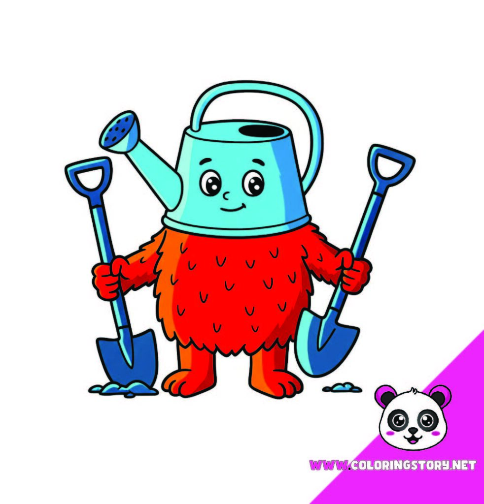 Cute Monsters Coloring Book024000