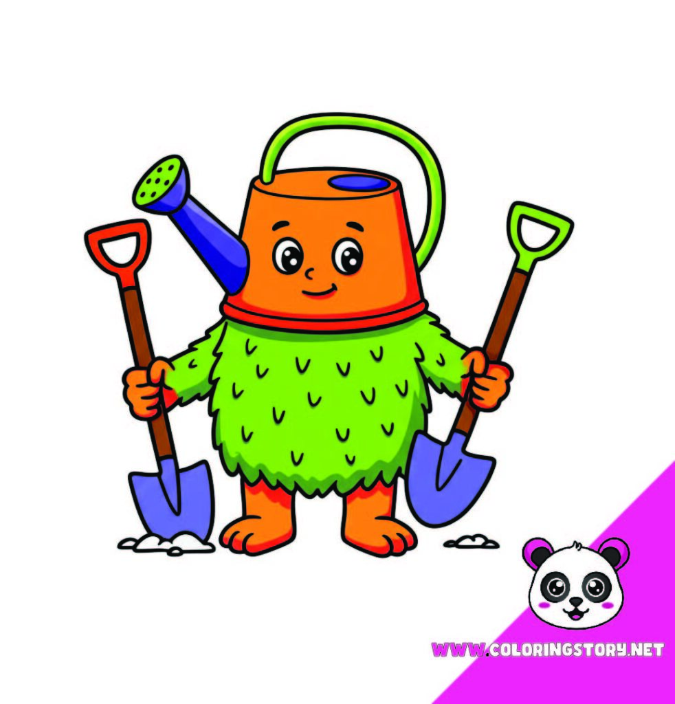 Cute Monsters Coloring Book025000