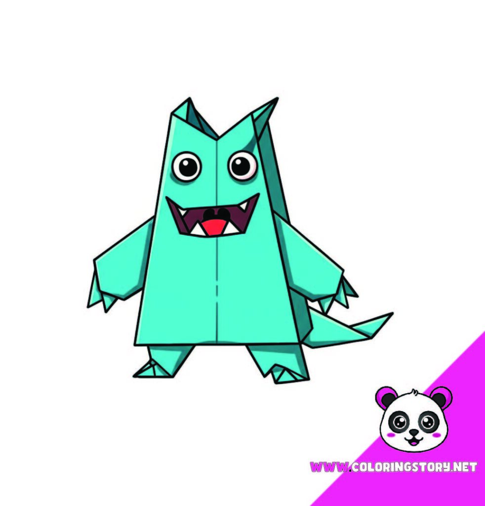 Cute Monsters Coloring Book038000