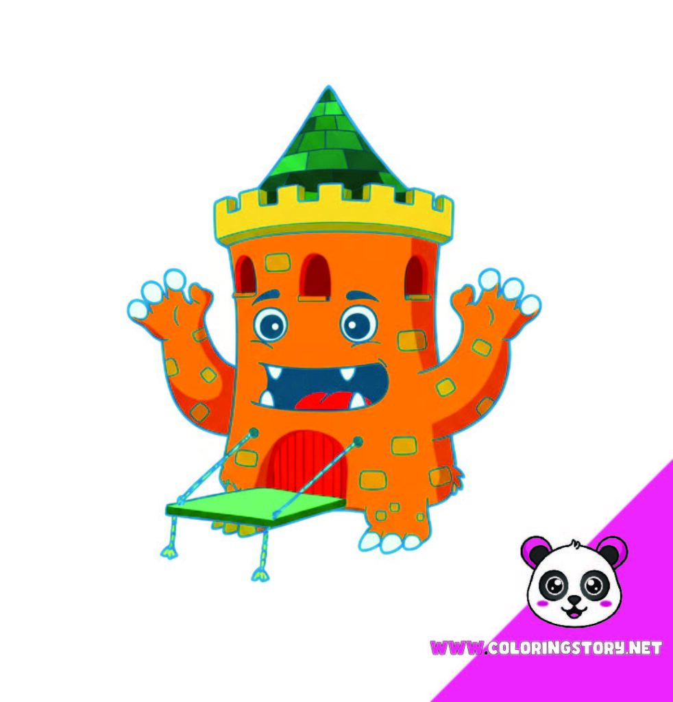 Cute Monsters Coloring Book041000