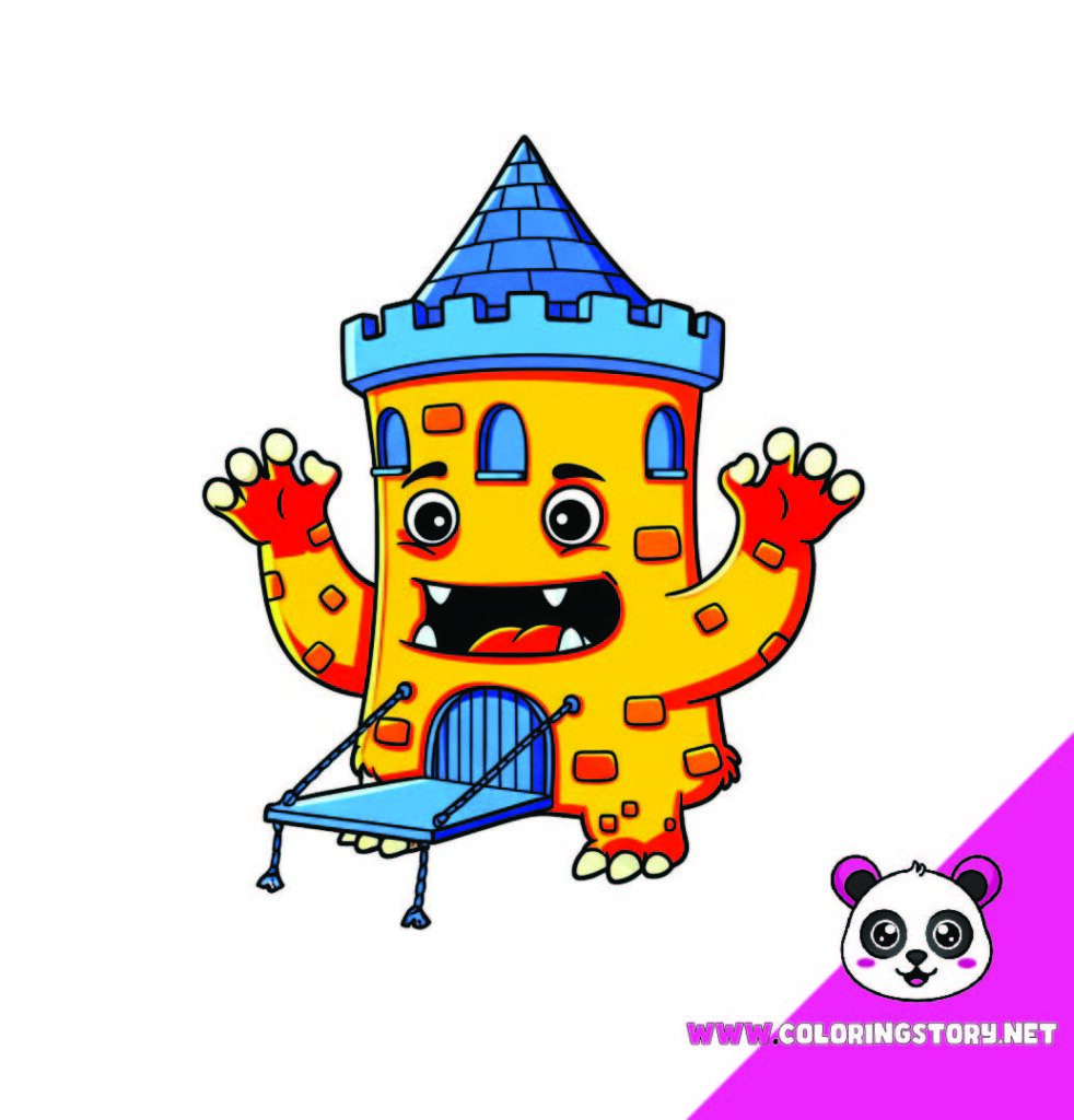 Cute Monsters Coloring Book043000