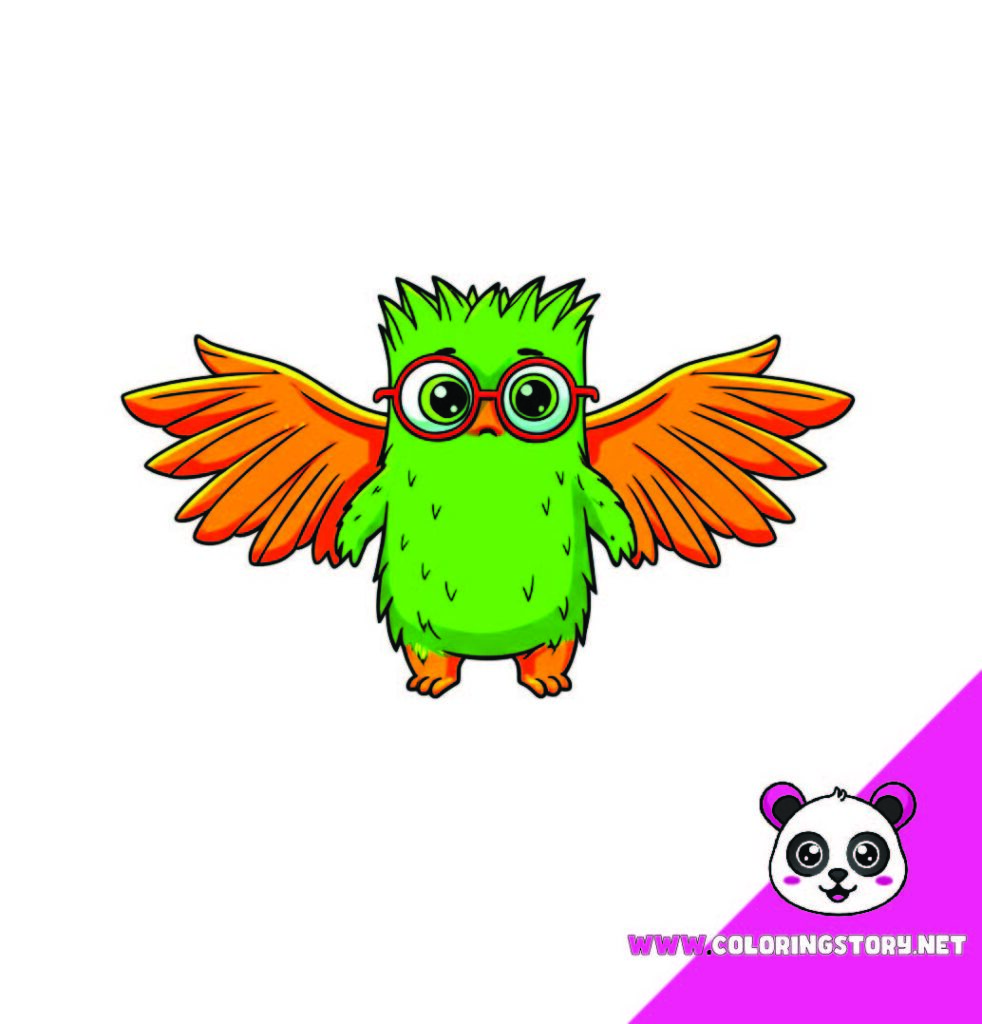 Cute Monsters Coloring Book044000