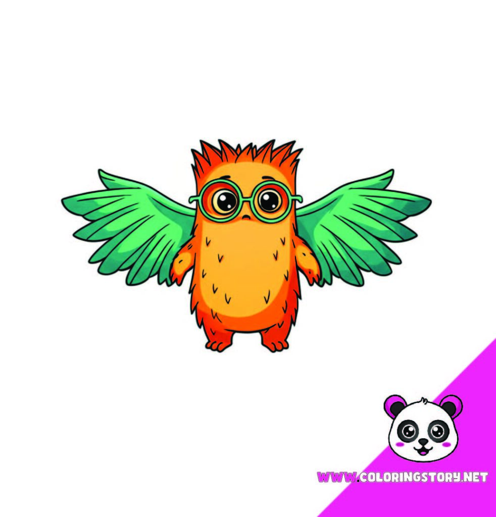 Cute Monsters Coloring Book046000