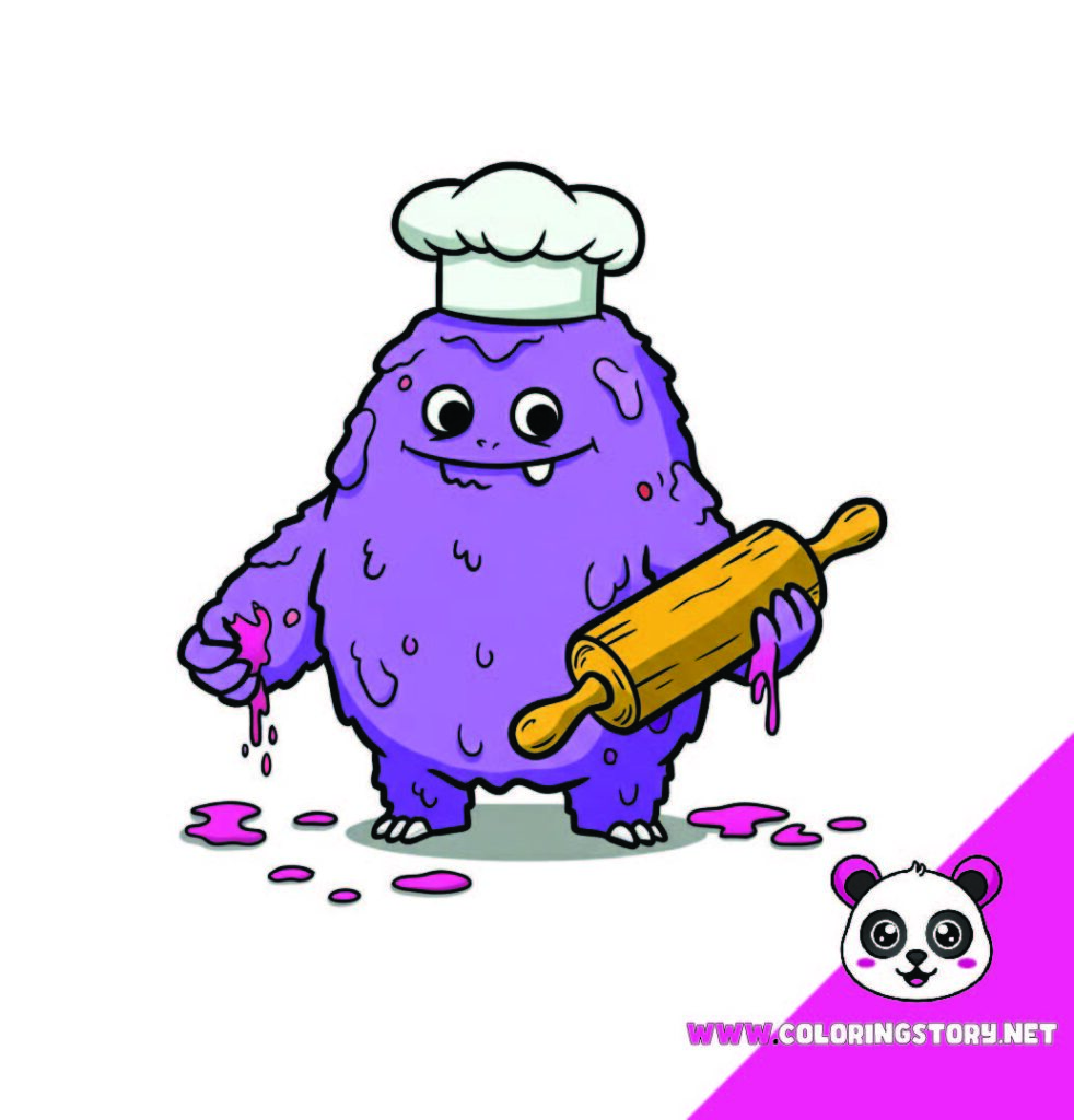 Cute Monsters Coloring Book052000