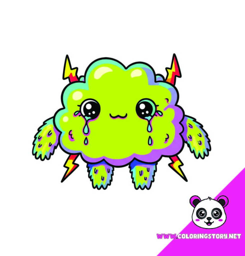 Cute Monsters Coloring Book055000