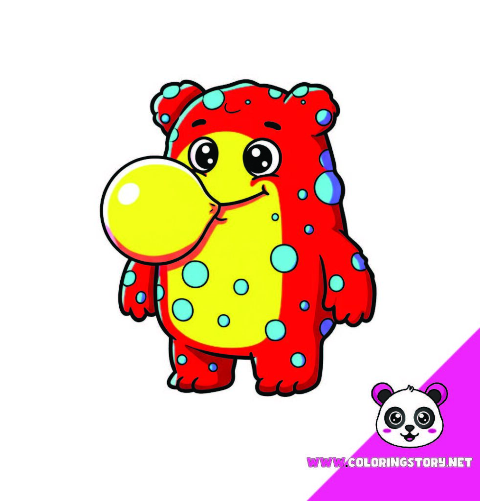 Cute Monsters Coloring Book057000
