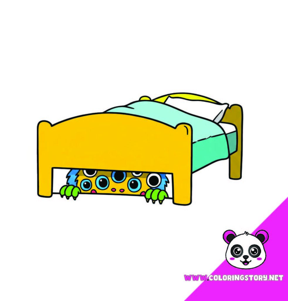 Cute Monsters Coloring Book068000