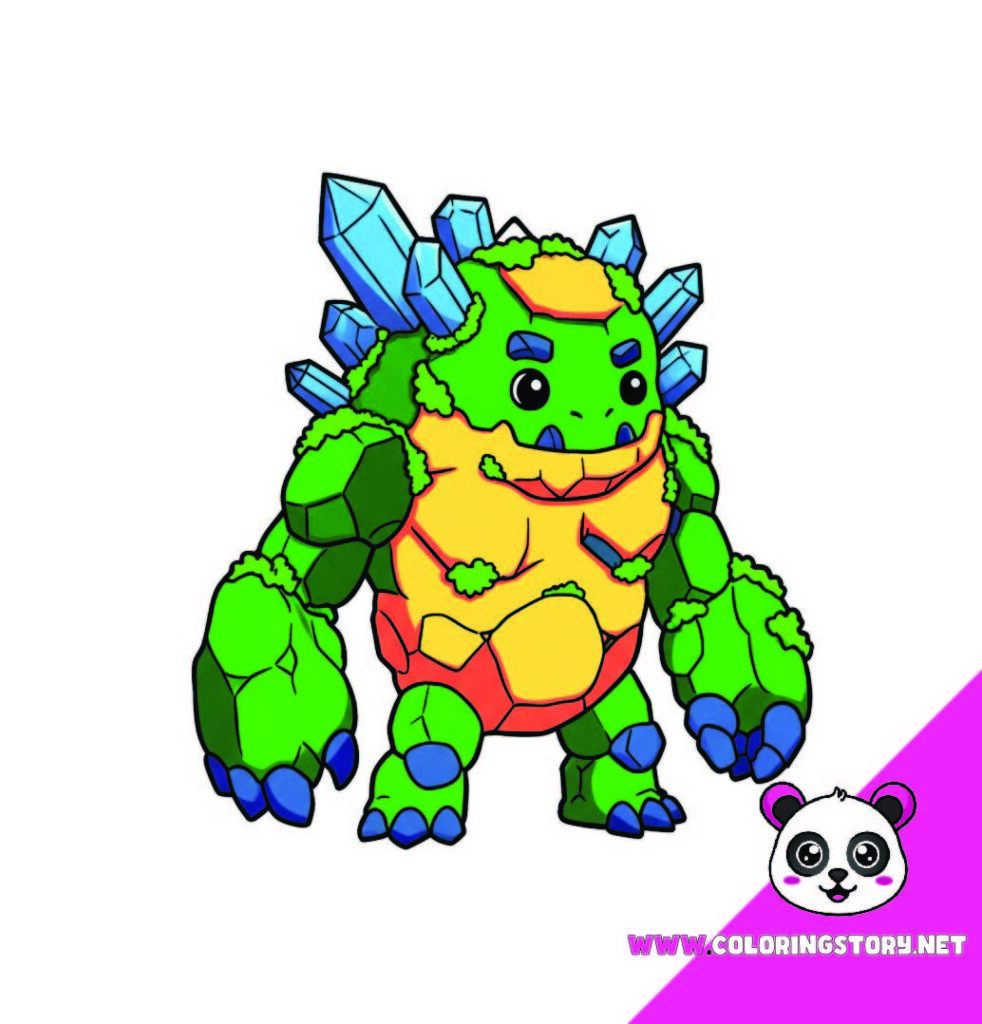 Cute Monsters Coloring Book080000