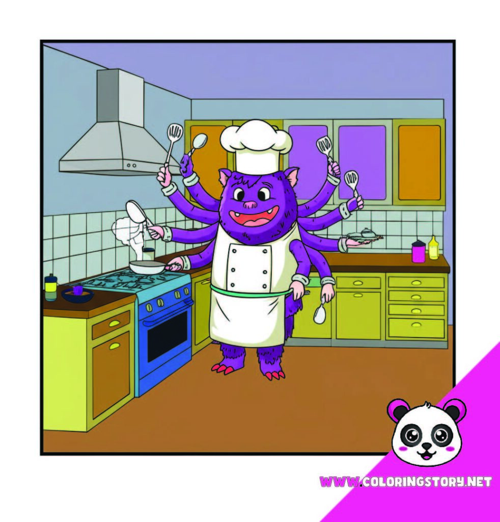 Cute Monsters Coloring Book106000