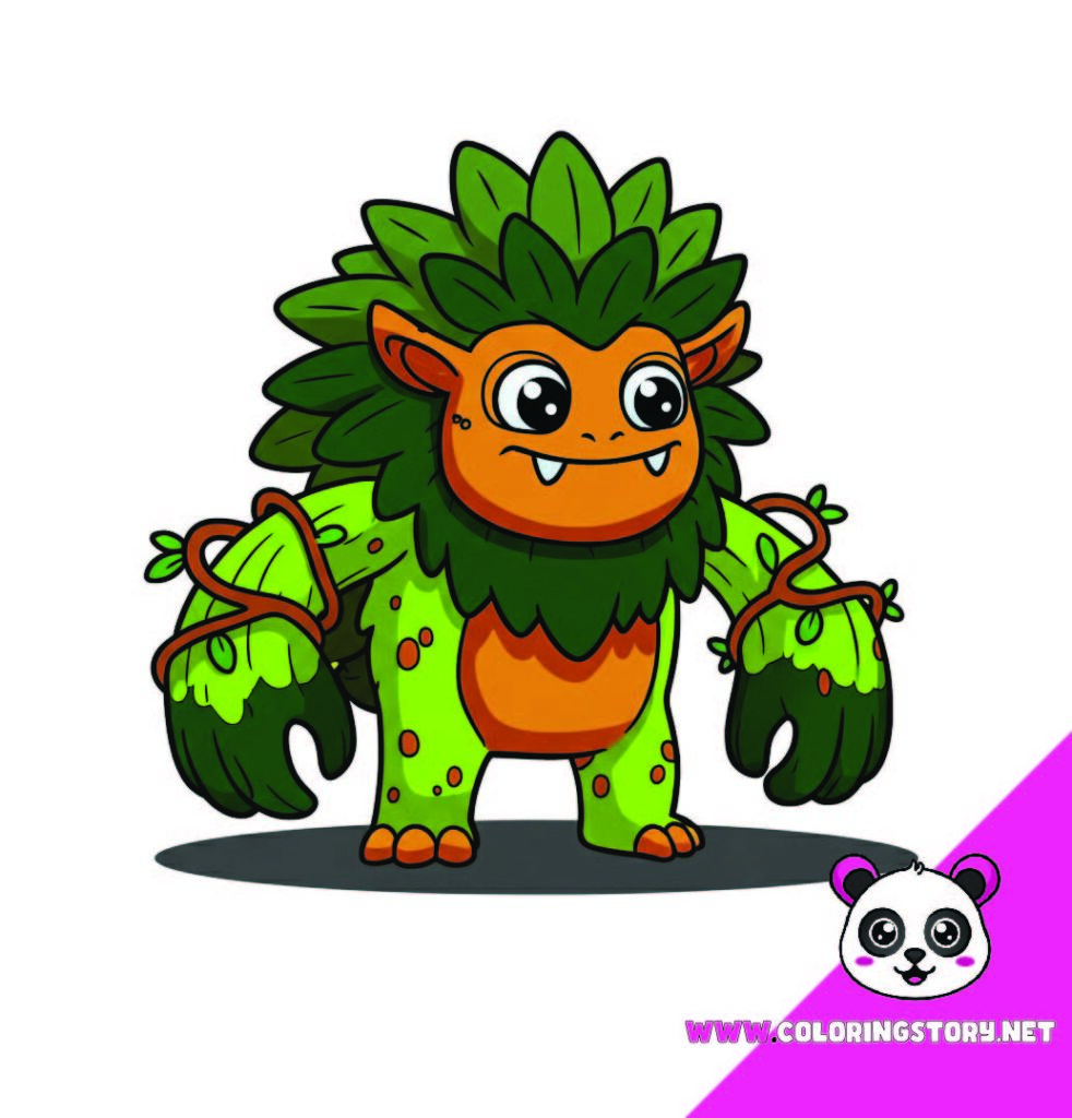 Cute Monsters Coloring Book115000