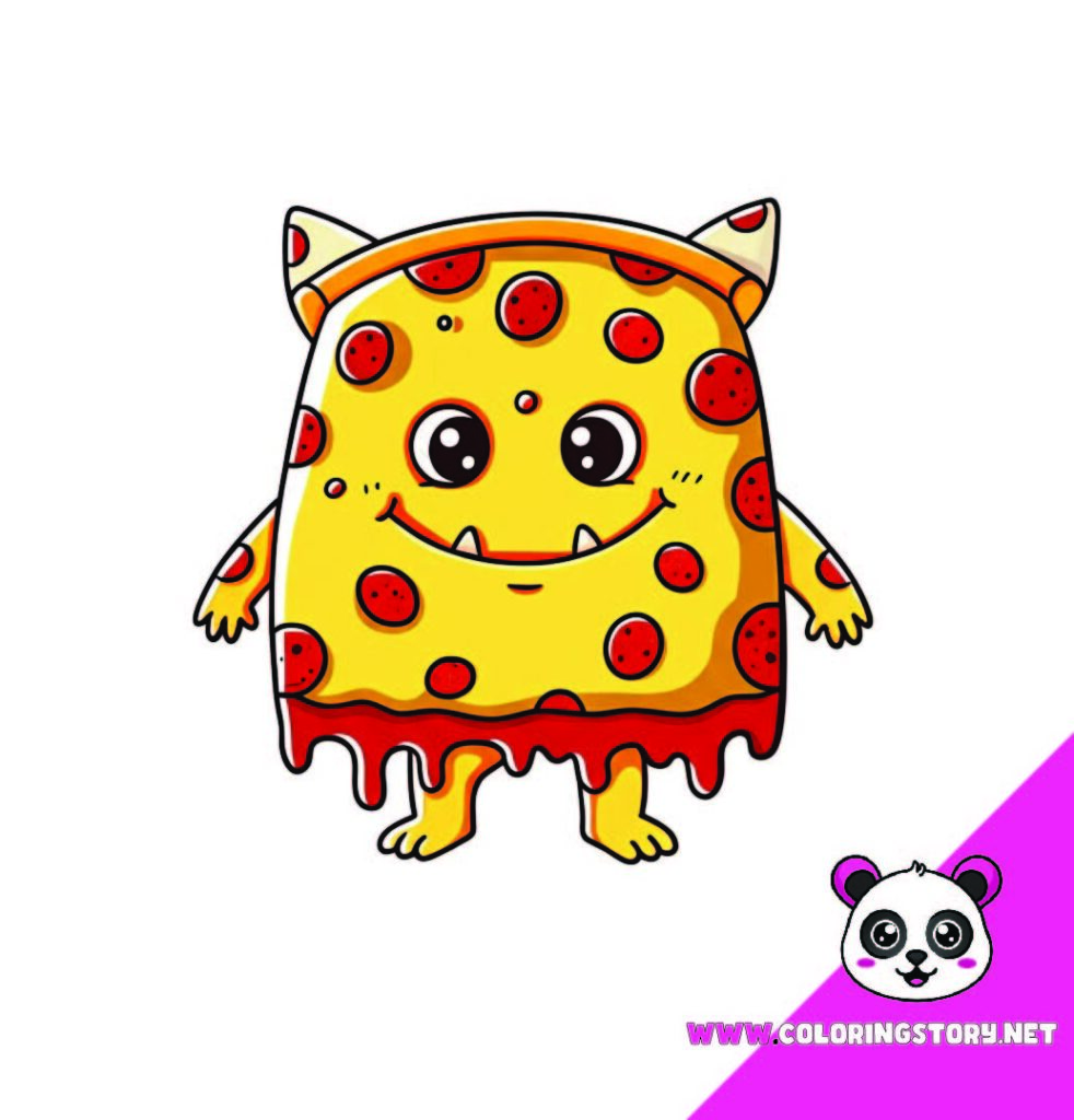 Cute Monsters Coloring Book120000