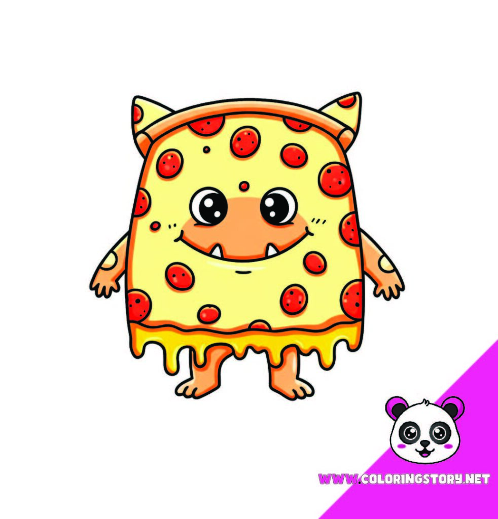 Cute Monsters Coloring Book124000