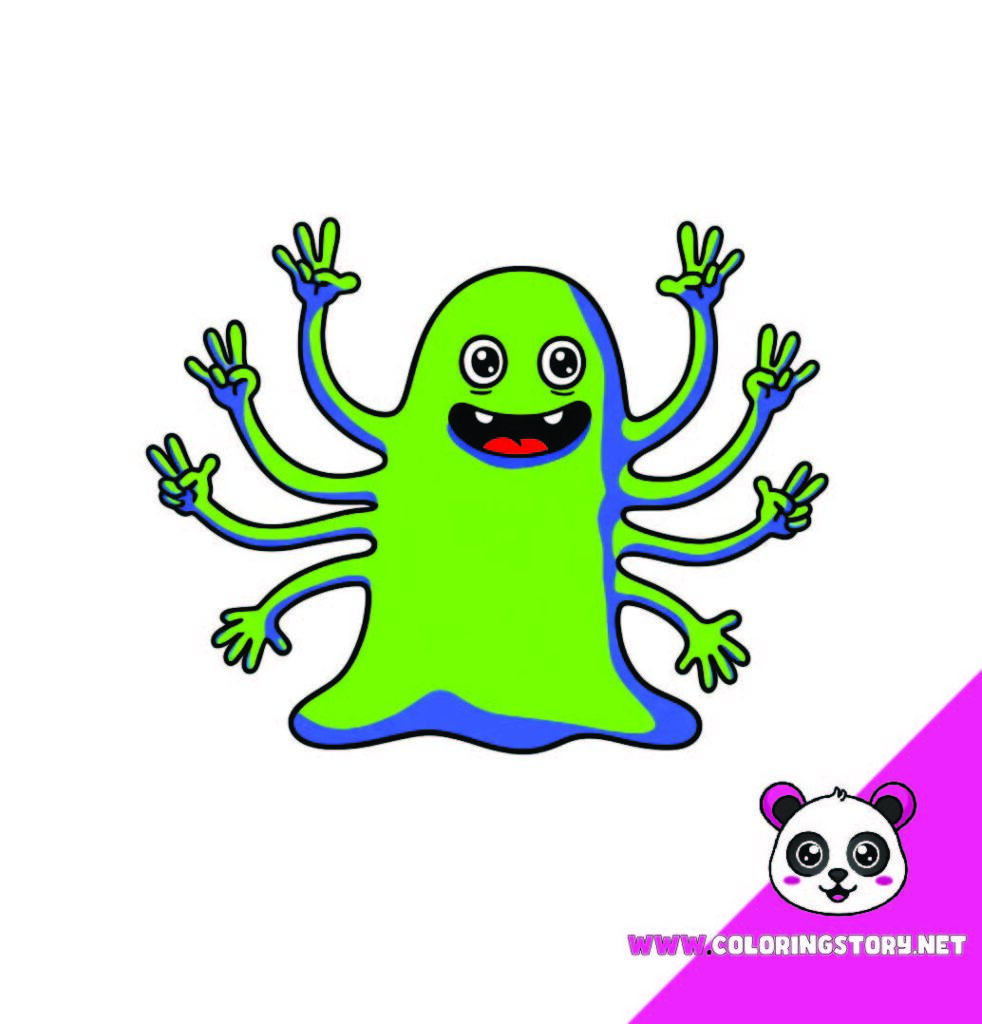 Cute Monsters Coloring Book137000