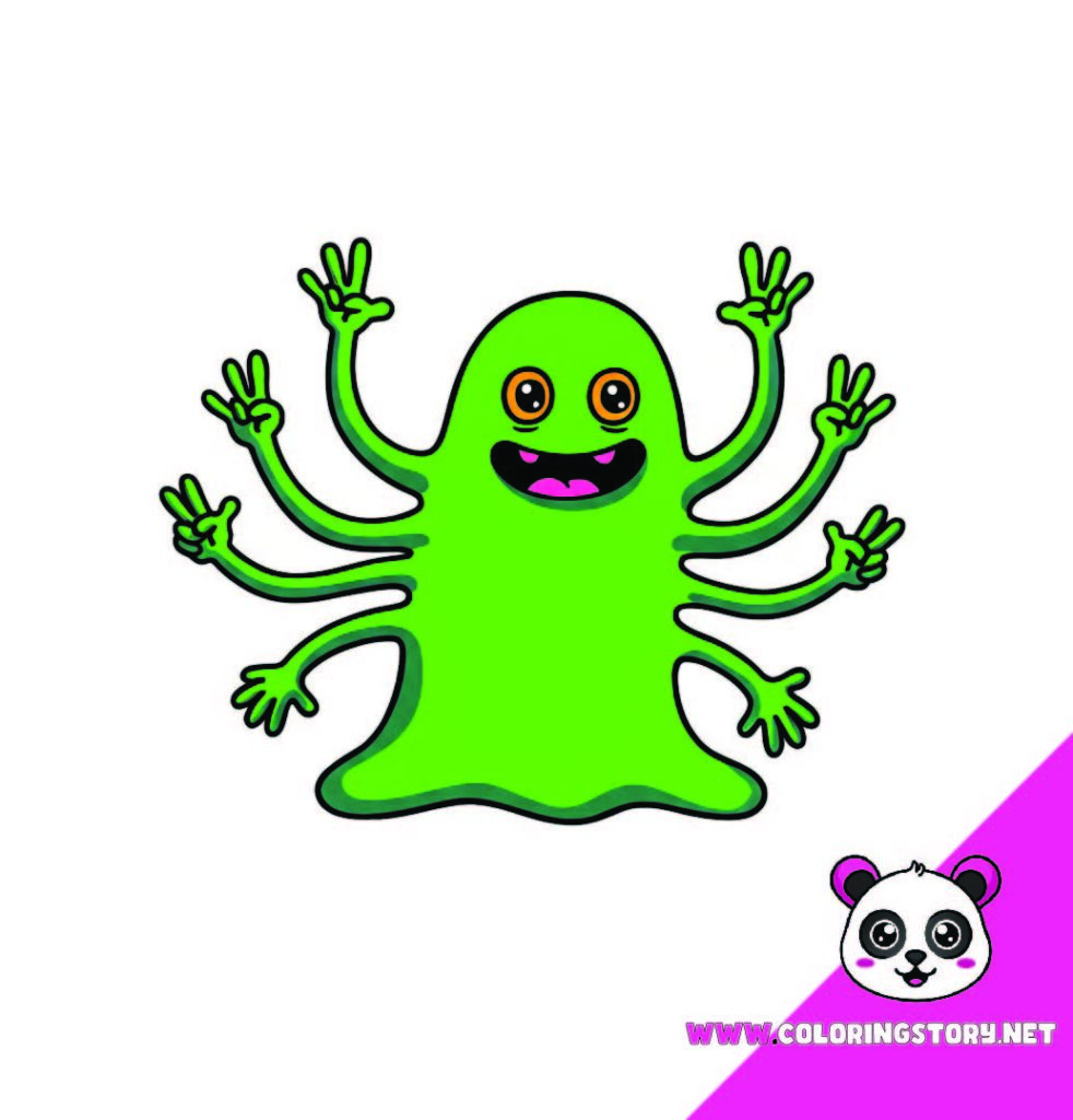 Cute Monsters Coloring Book141000