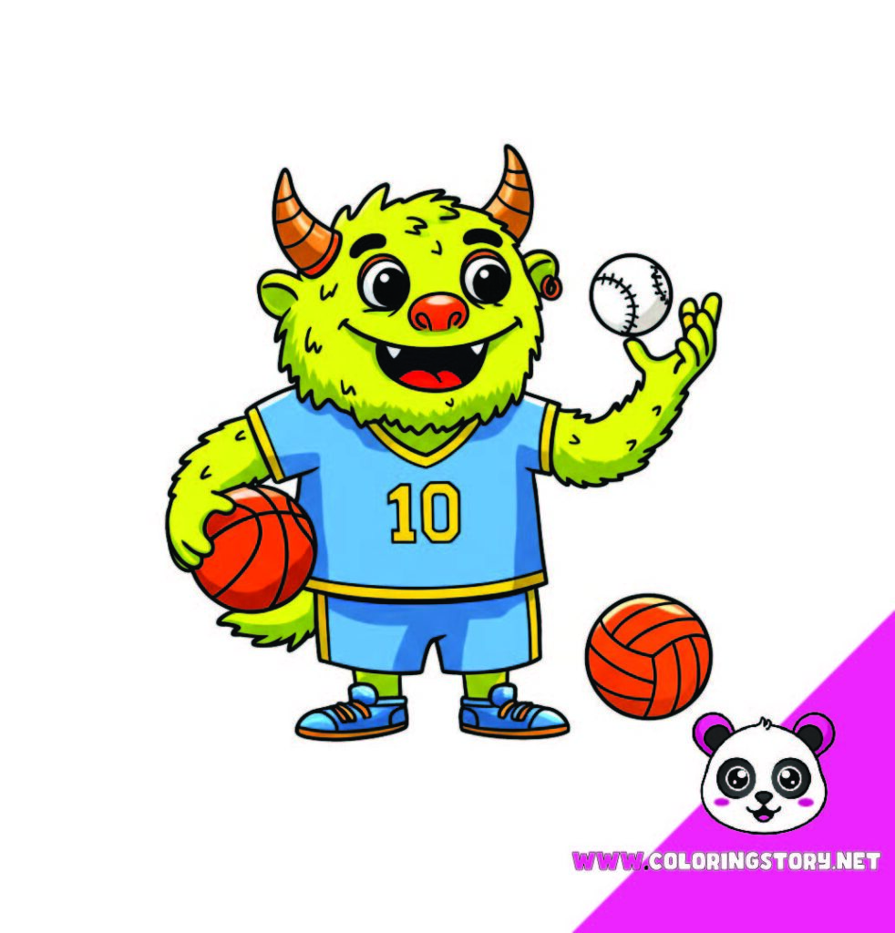 Cute Monsters Coloring Book143000