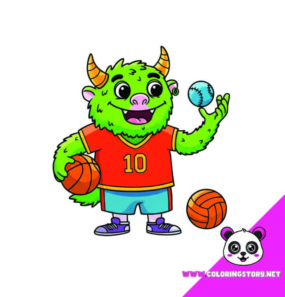 Cute Monsters Coloring Book144000