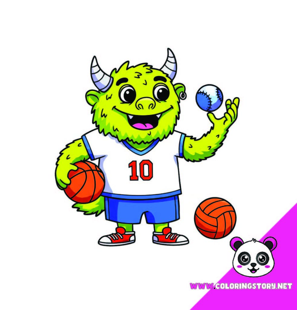Cute Monsters Coloring Book146000
