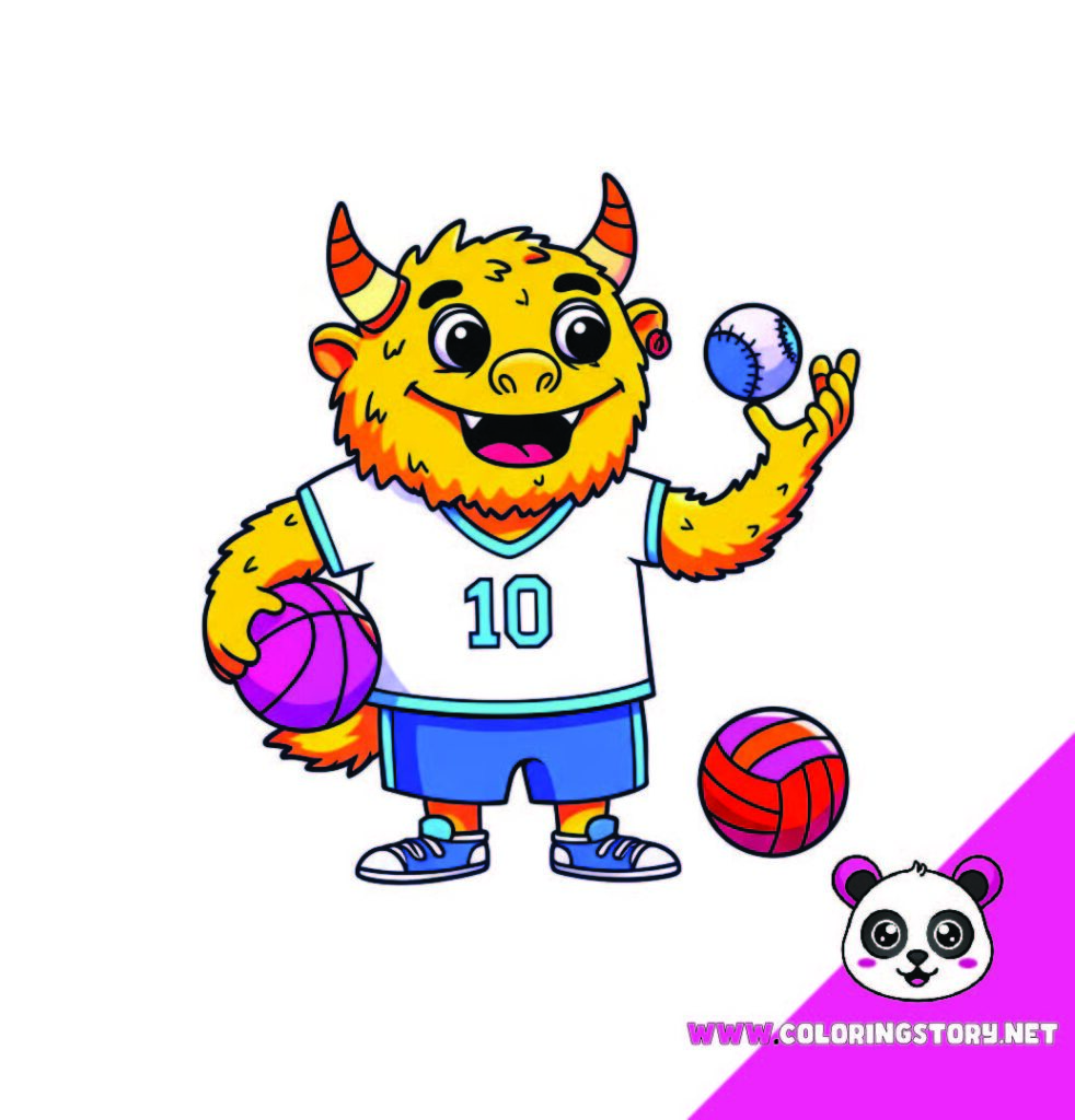 Cute Monsters Coloring Book147000