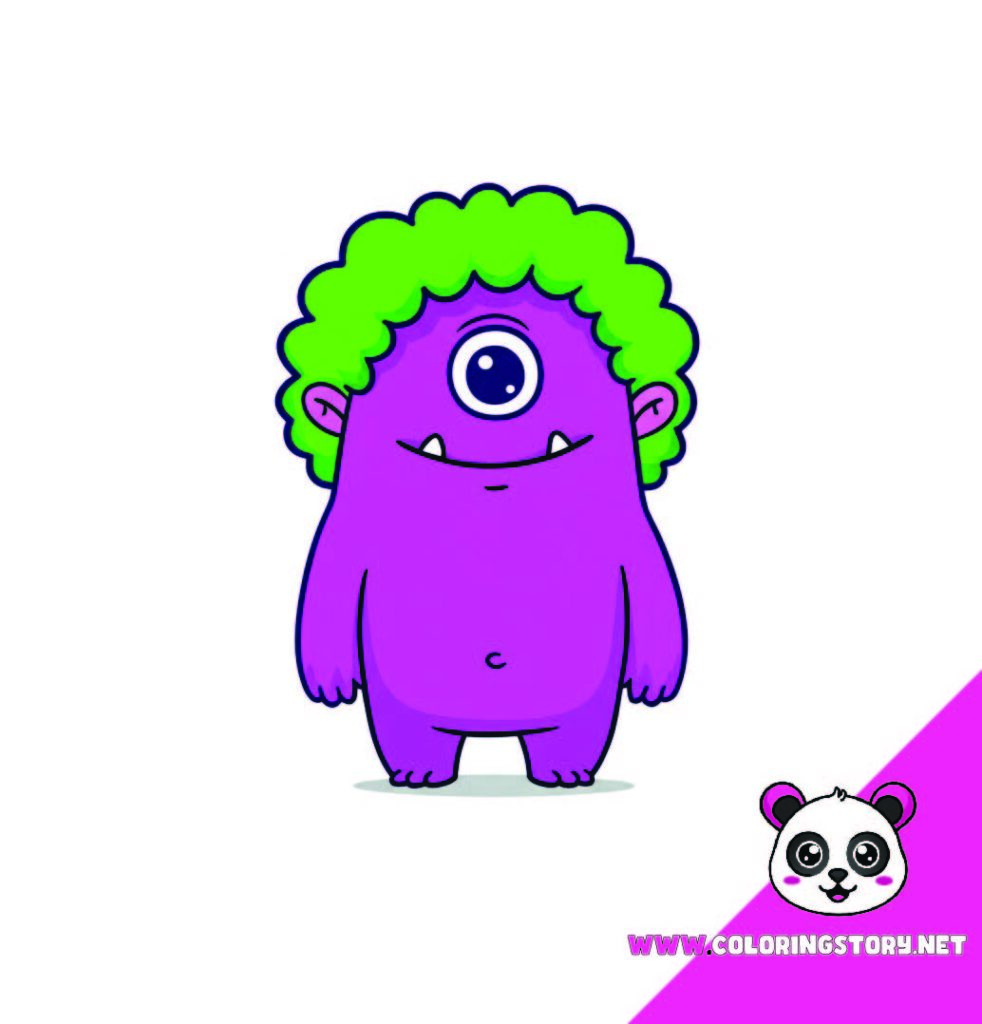 Cute Monsters Coloring Book154000