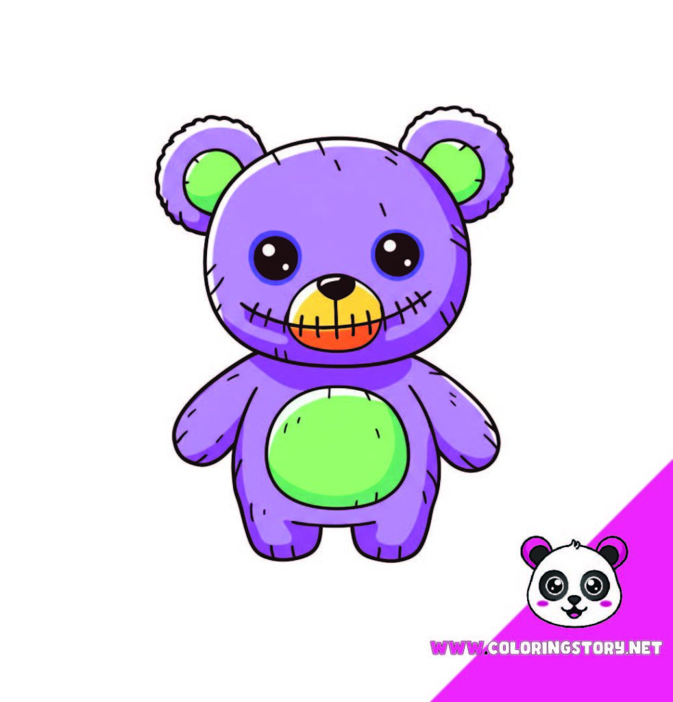 Cute Monsters Coloring Book166000