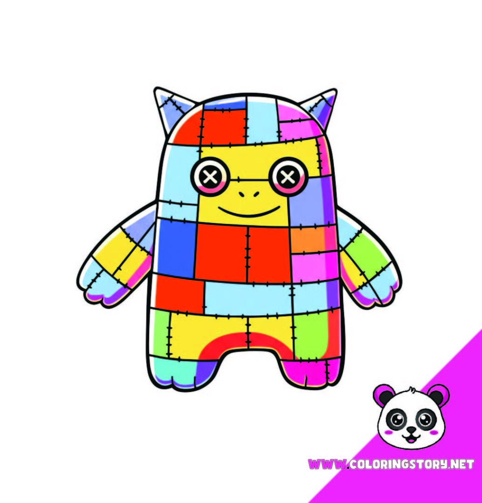 Cute Monsters Coloring Book173000