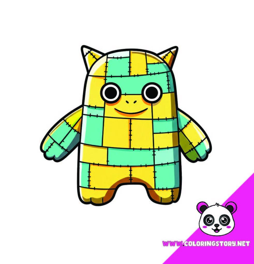 Cute Monsters Coloring Book176000