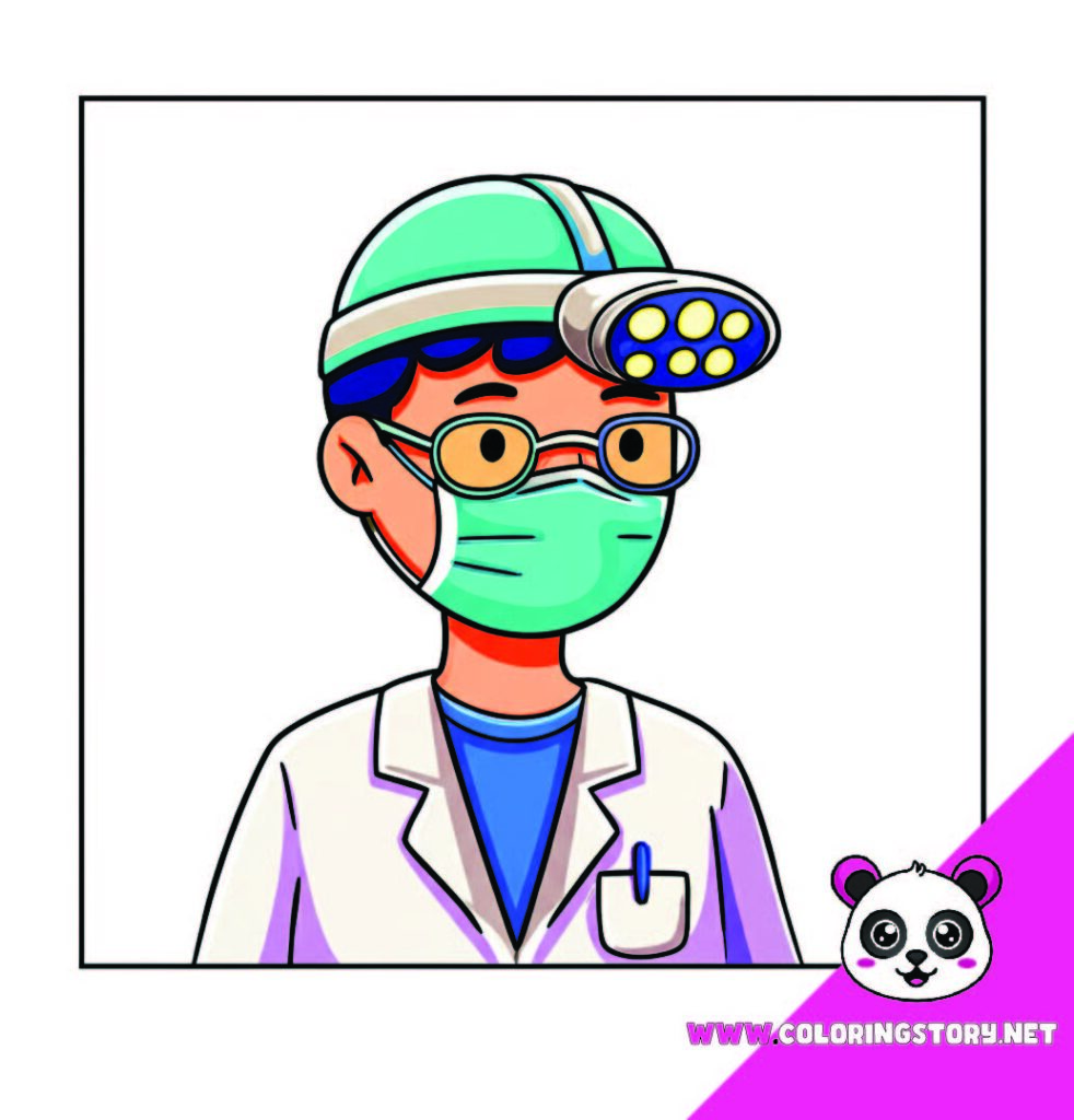 Medical Coloring Book 074000