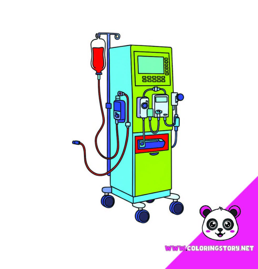 Medical Coloring Book 105000