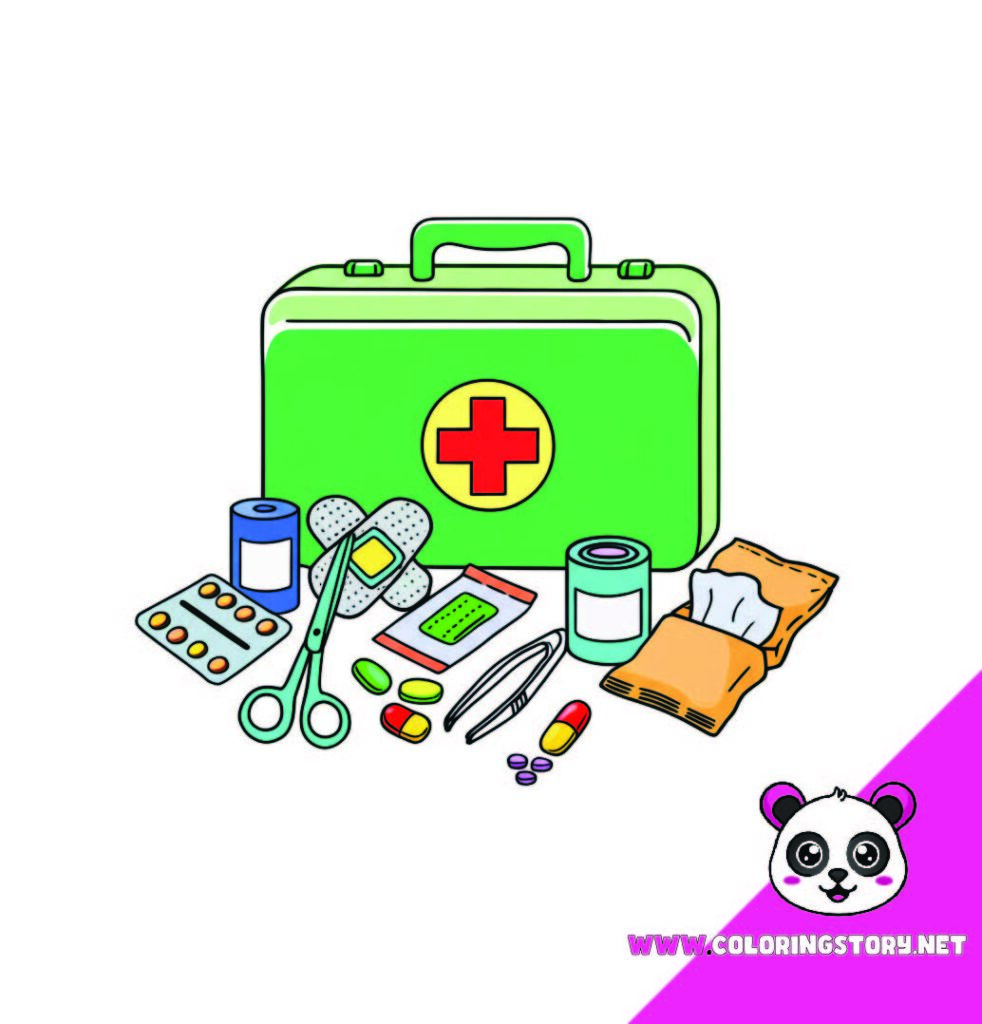Medical Coloring Book 133000