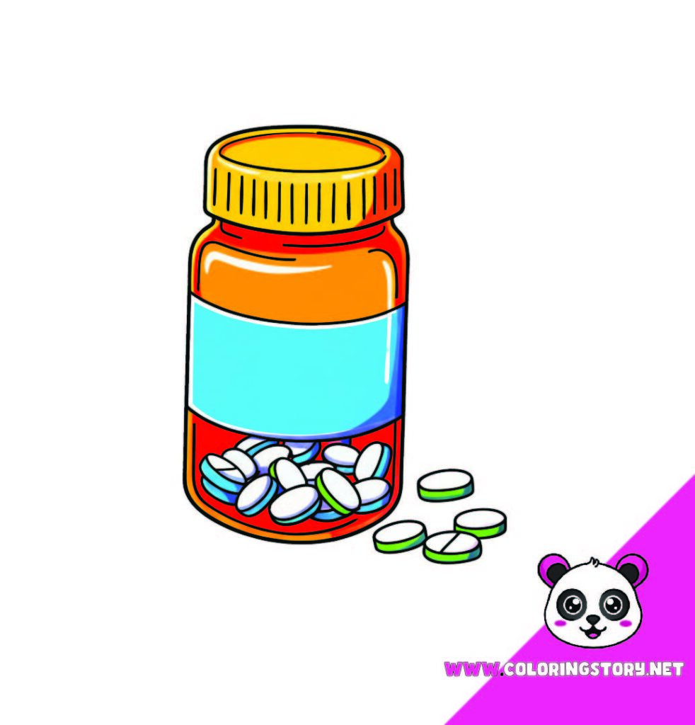 Medical Coloring Book 151000