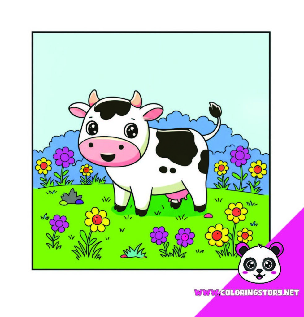 cute animals coloring book 013000