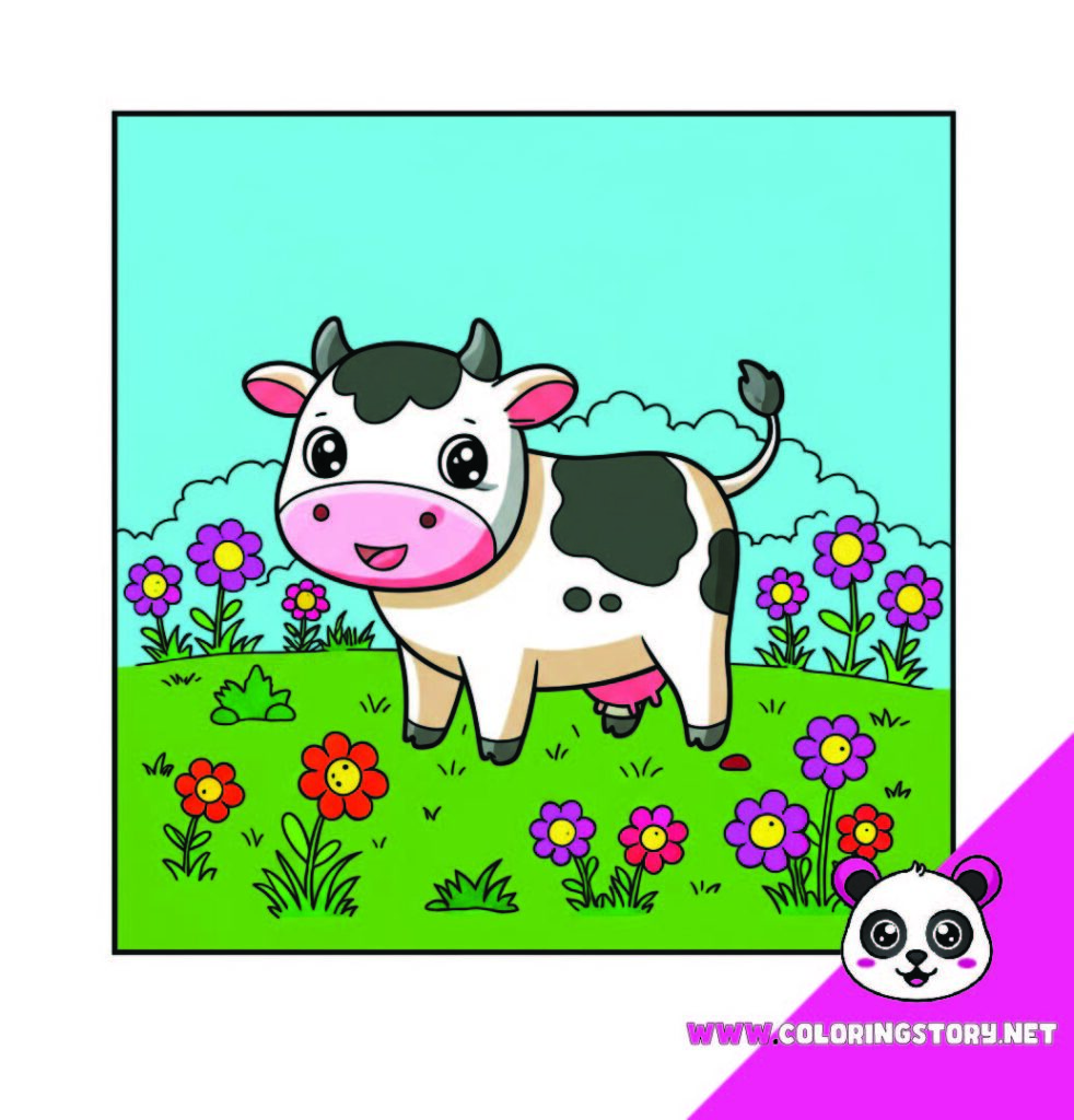 cute animals coloring book 014000