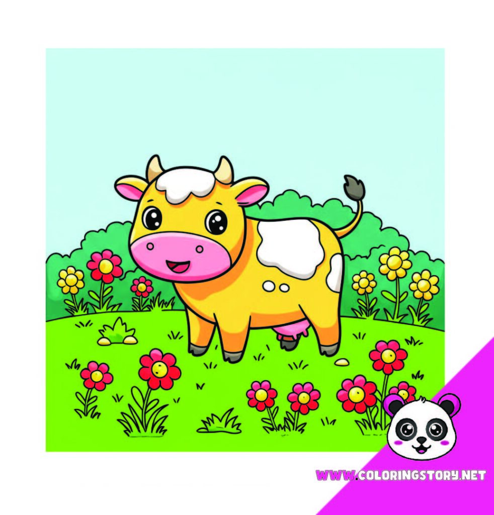 cute animals coloring book 018000