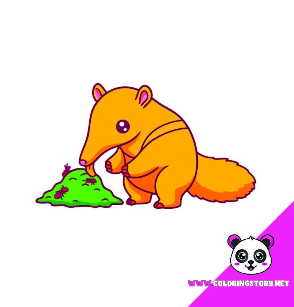 cute animals coloring book 023000