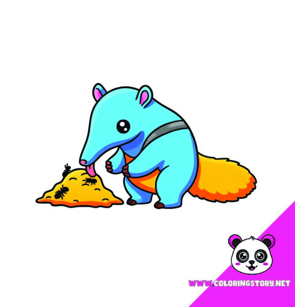 cute animals coloring book 024000