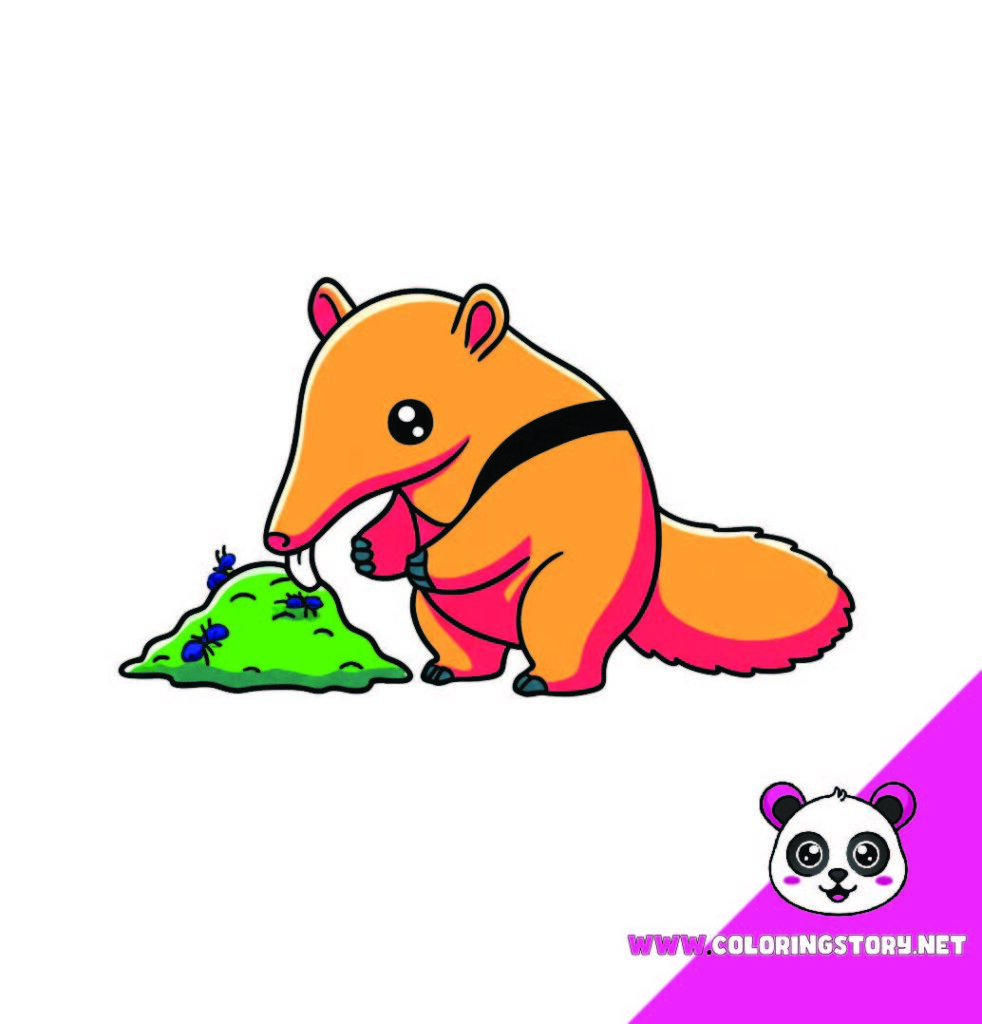 cute animals coloring book 027000